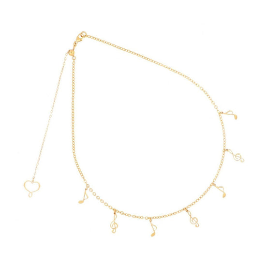 Collana Maman et Sophie Violino d'oro da donna GHVIO7MXGI-1