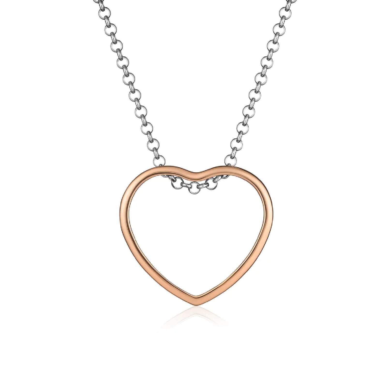 Collana donna Roberto Giannotti Trilogia D'Amore in argento con cuori e zirconi GIA448-6