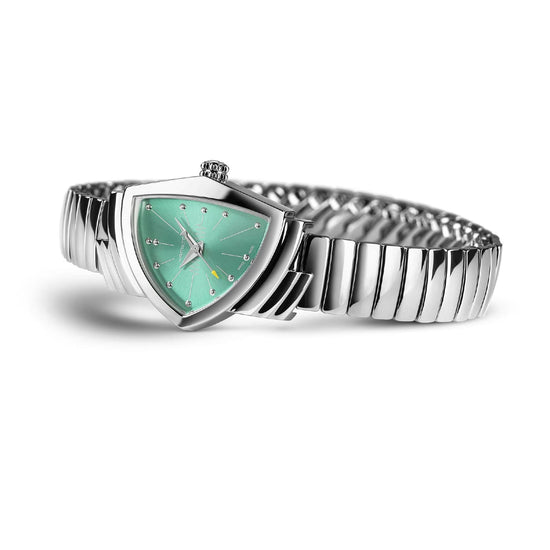 Orologio Hamilton Ventura S Quartz verde acqua da donna MISURA UNICA