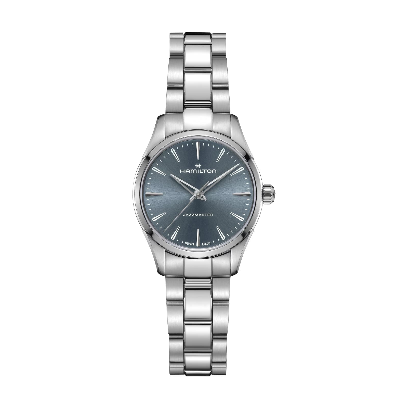 Orologio Hamilton Jazzmaster Quartz quadrante blu polvere 32mm MISURA UNICA