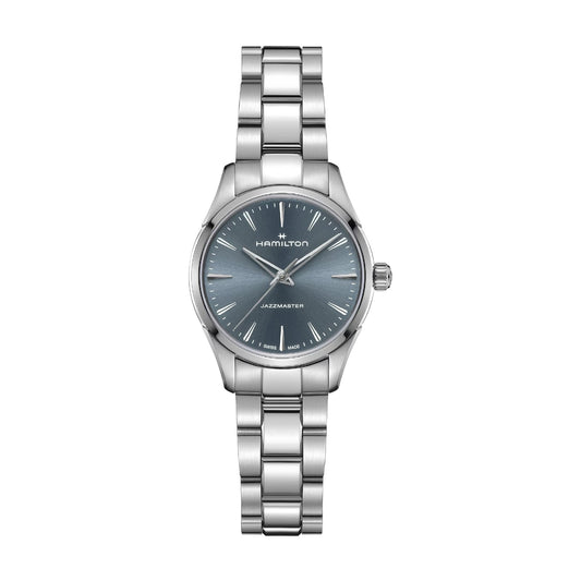 Orologio Hamilton Jazzmaster Quartz quadrante blu polvere 32mm MISURA UNICA