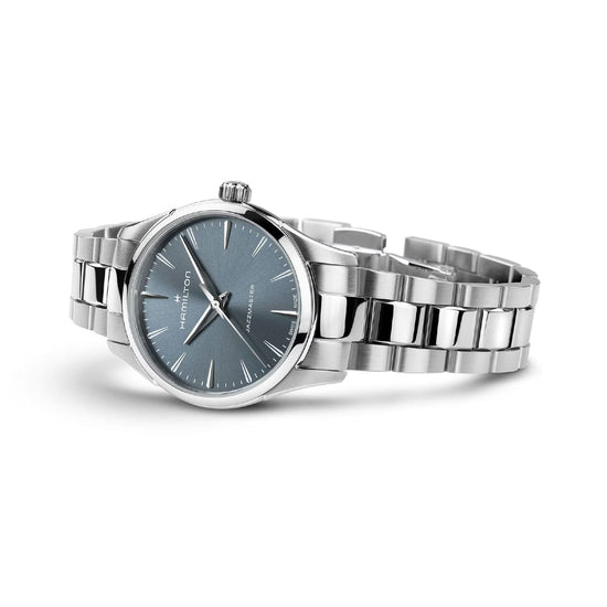 Orologio Hamilton Jazzmaster Quartz quadrante blu polvere 32mm MISURA UNICA