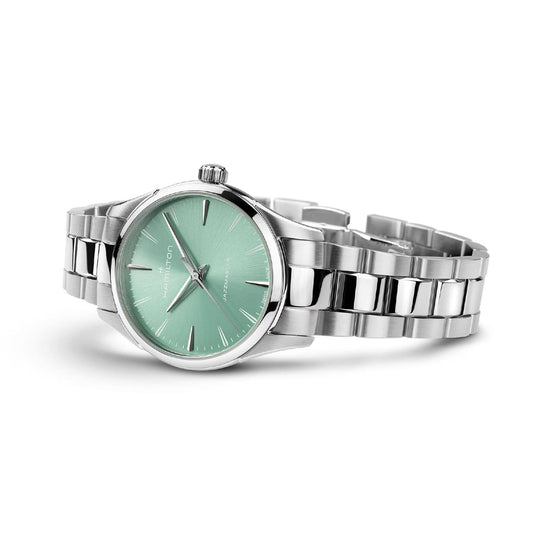 Orologio Hamilton Jazzmaster Quartz 32 mm verde da donna MISURA UNICA