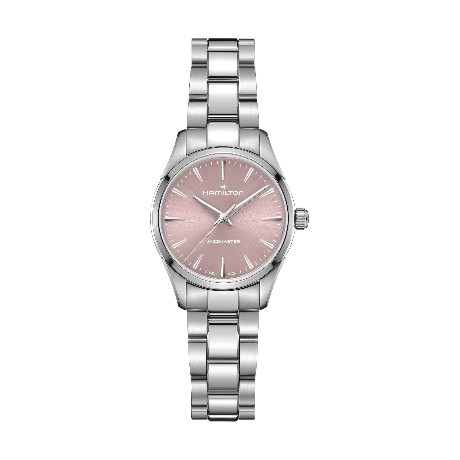 Orologio Hamilton Jazzmaster Quartz quadrante rosa 32mm MISURA UNICA