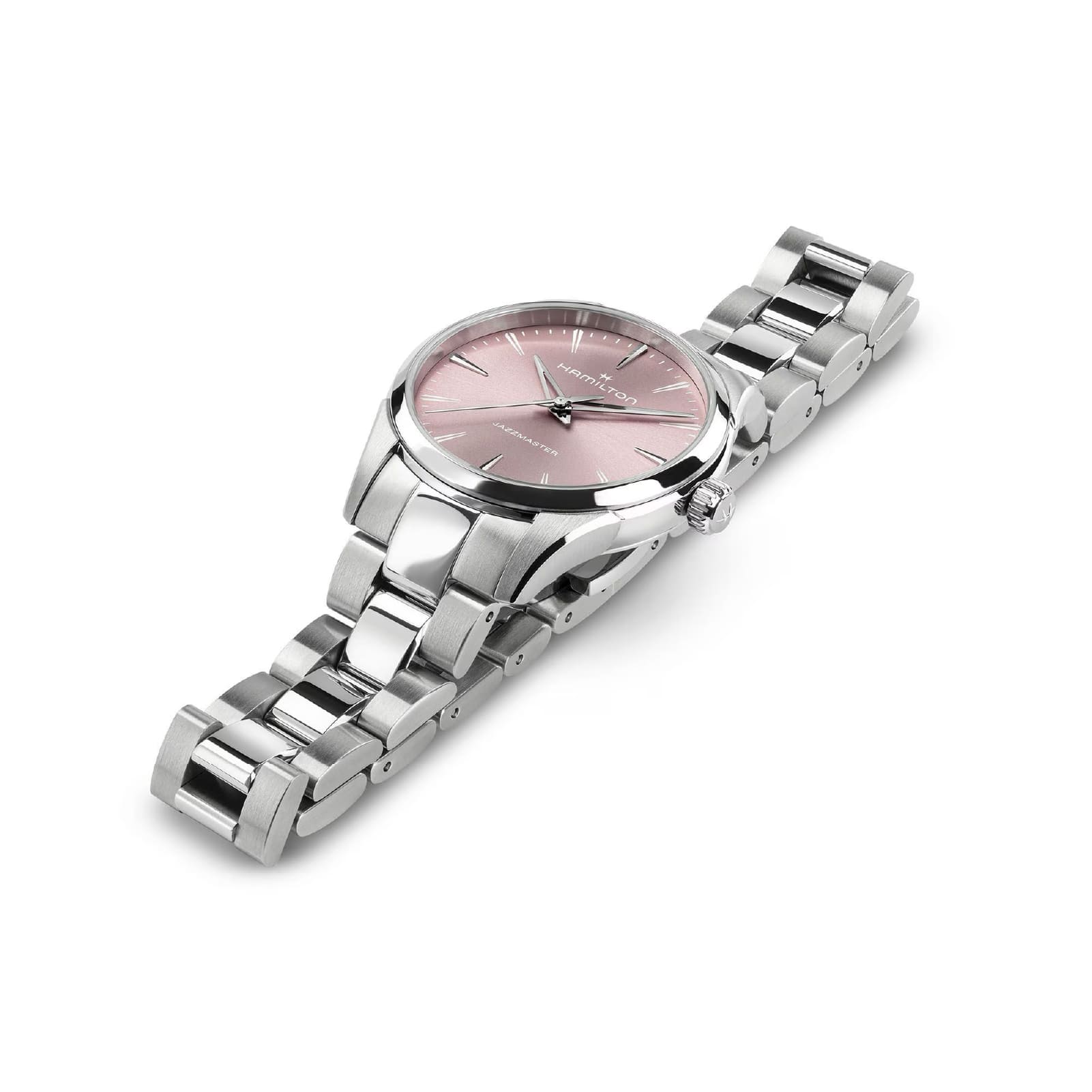 Orologio Hamilton Jazzmaster Quartz quadrante rosa 32mm MISURA UNICA