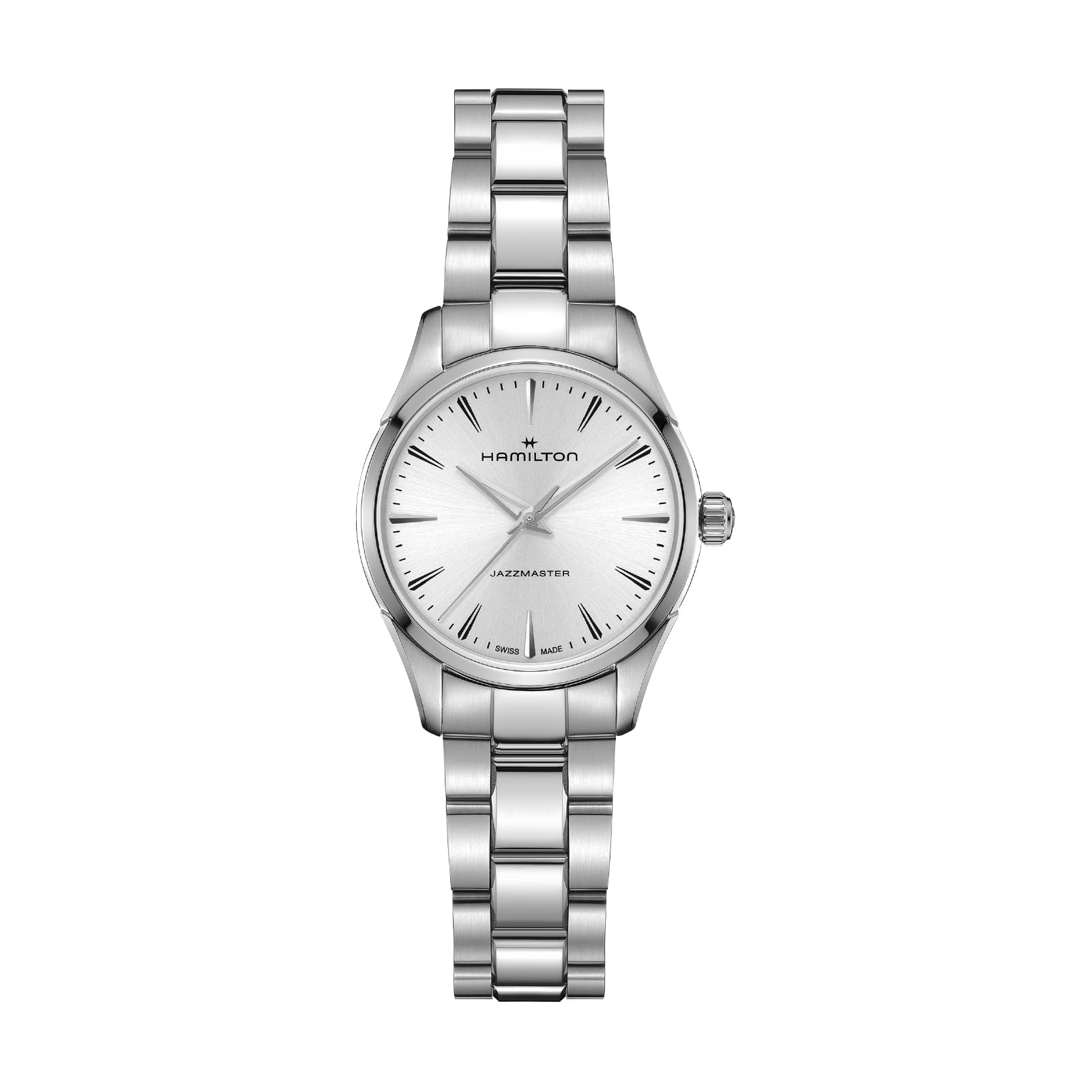 Orologio solo tempo Hamilton Jazzmaster Quartz acciaio 32mm MISURA UNICA