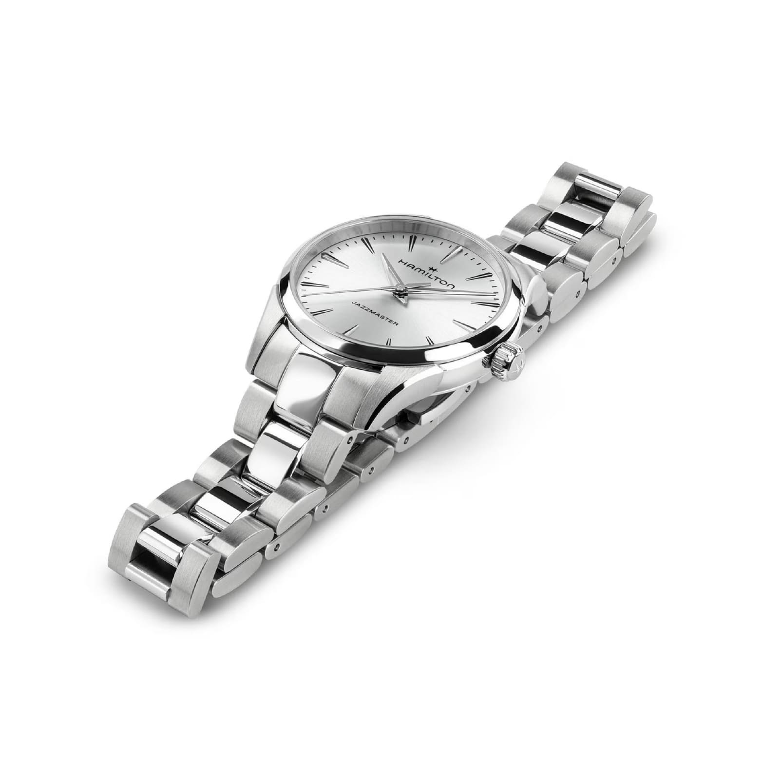 Orologio solo tempo Hamilton Jazzmaster Quartz acciaio 32mm MISURA UNICA