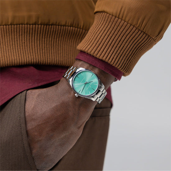 Orologio Hamilton Jazzmaster Quartz 40 mm verde da donna MISURA UNICA