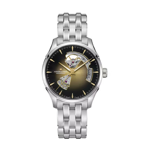 Orologio automatico Hamilton Jazzmaster Open Heart acciaio 40mm MISURA UNICA