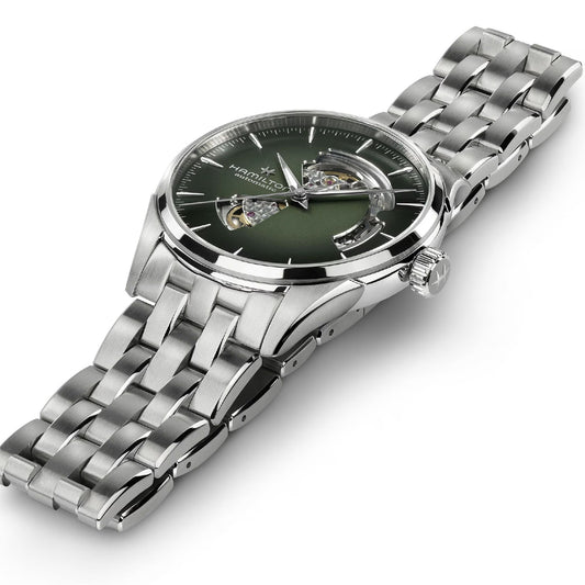 Orologio automatico uomo Hamilton acciaio quadrante verde