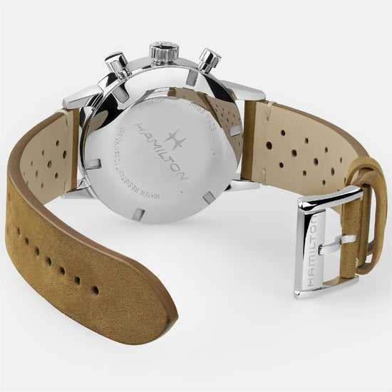 Orologio crono Hamilton American Classic Intra-Matic blu 40mm MISURA UNICA