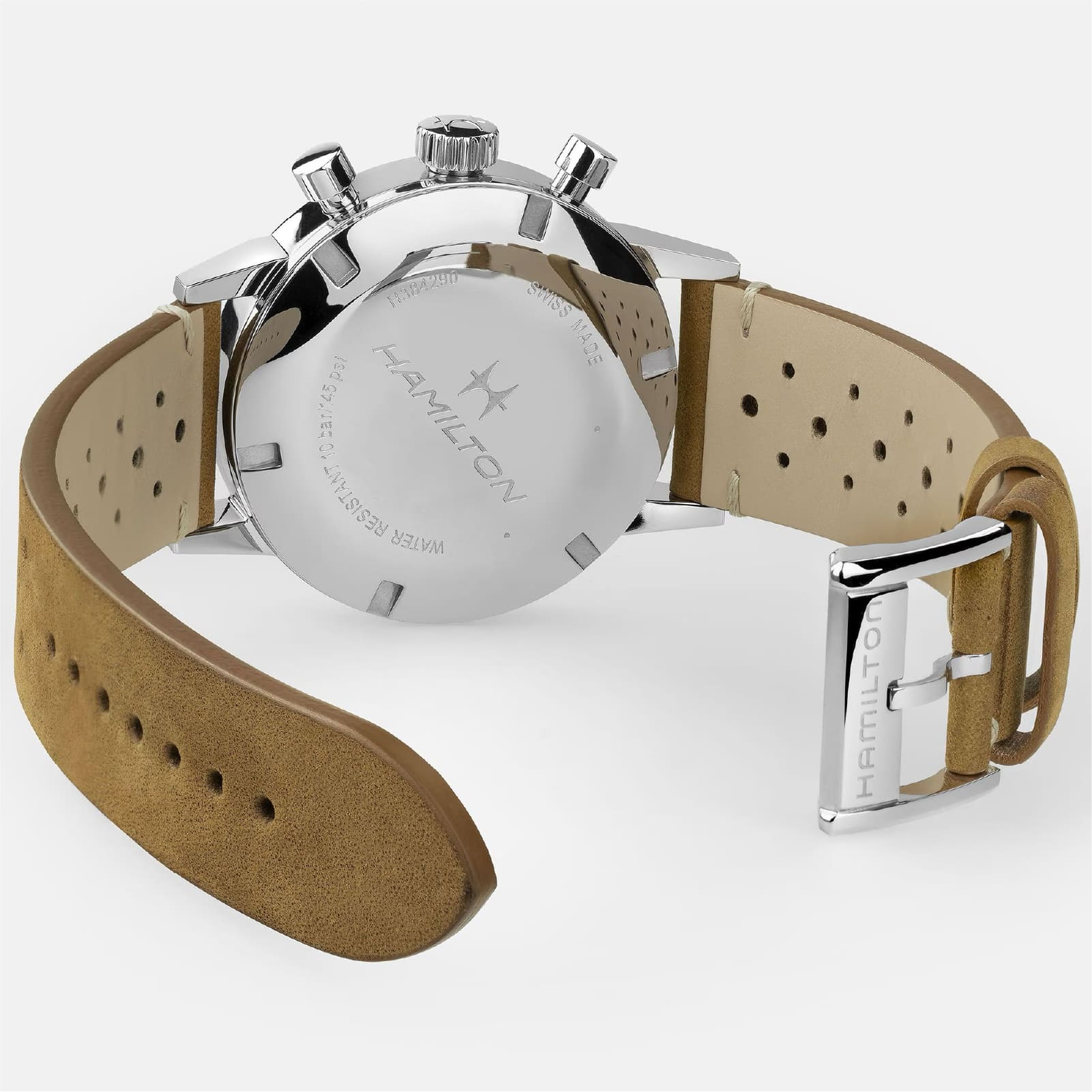 Orologio crono Hamilton American Classic Intra-Matic blu 40mm MISURA UNICA