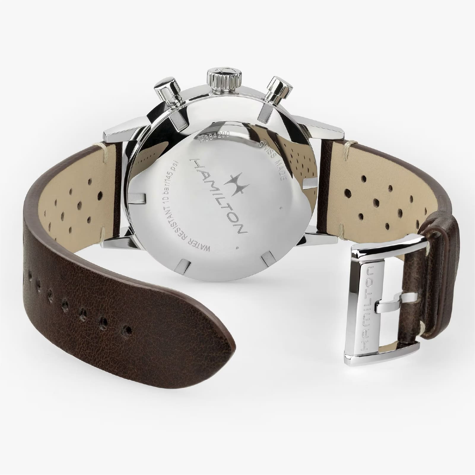 Orologio Hamilton American Classic Intra-Matic marrone vintage MISURA UNICA