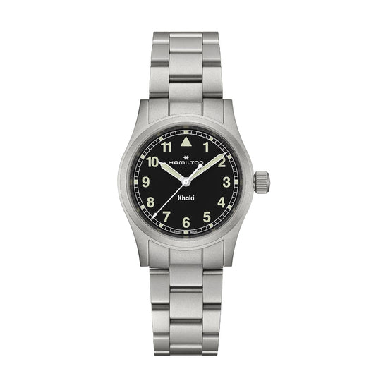 Orologio solo tempo Hamilton Khaki Field Quartz in acciaio MISURA UNICA