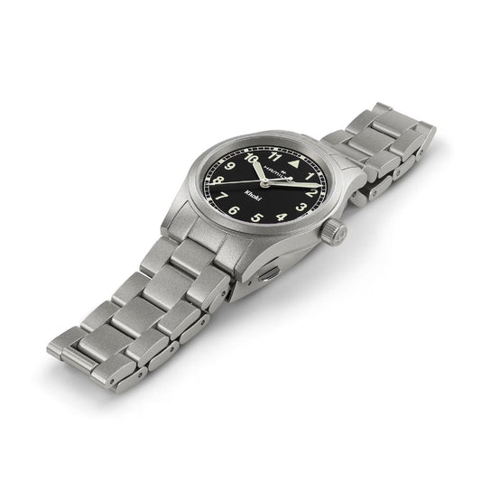 Orologio solo tempo Hamilton Khaki Field Quartz in acciaio MISURA UNICA