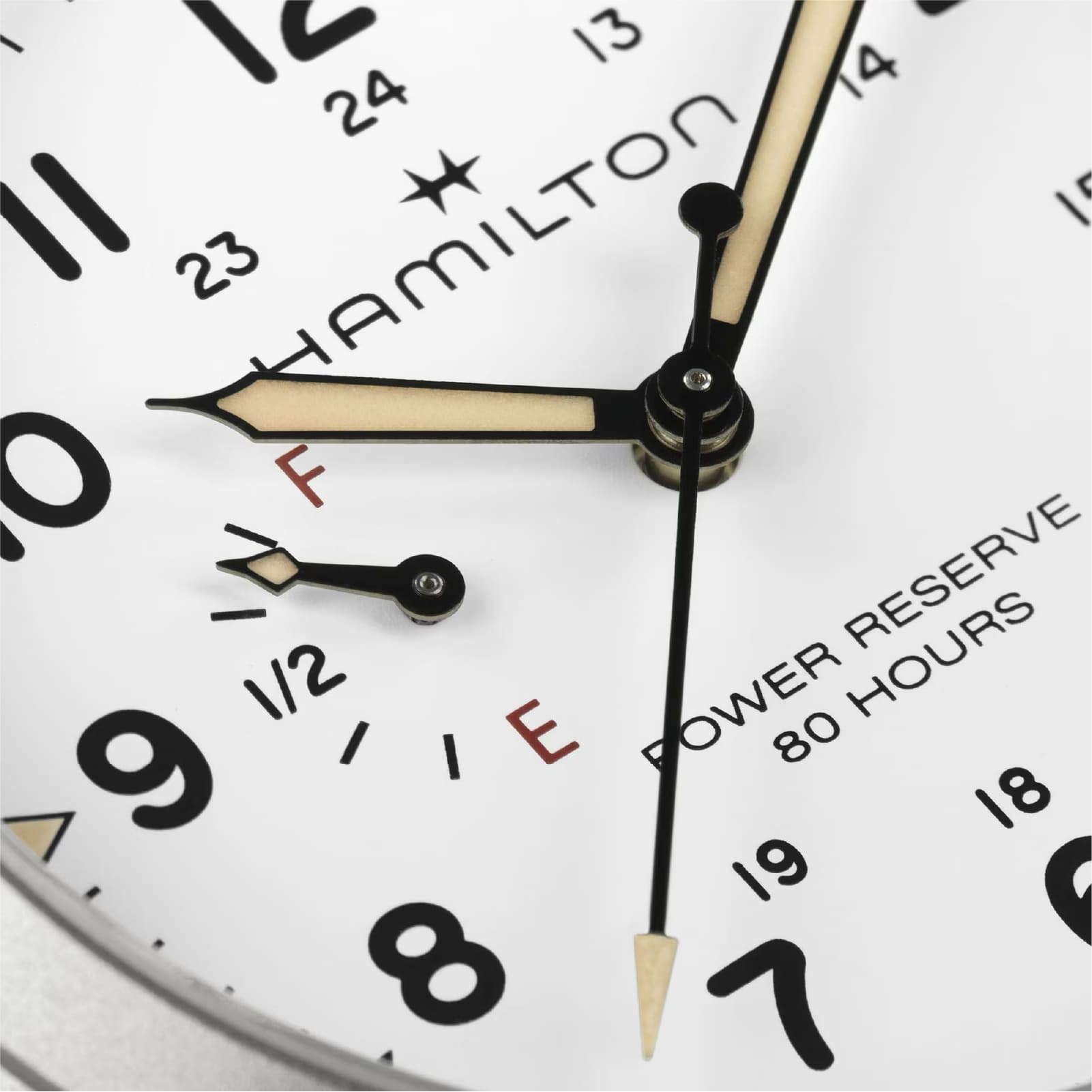 Orologio Hamilton Khaki Field uomo in acciaio e tessuto verde MISURA UNICA