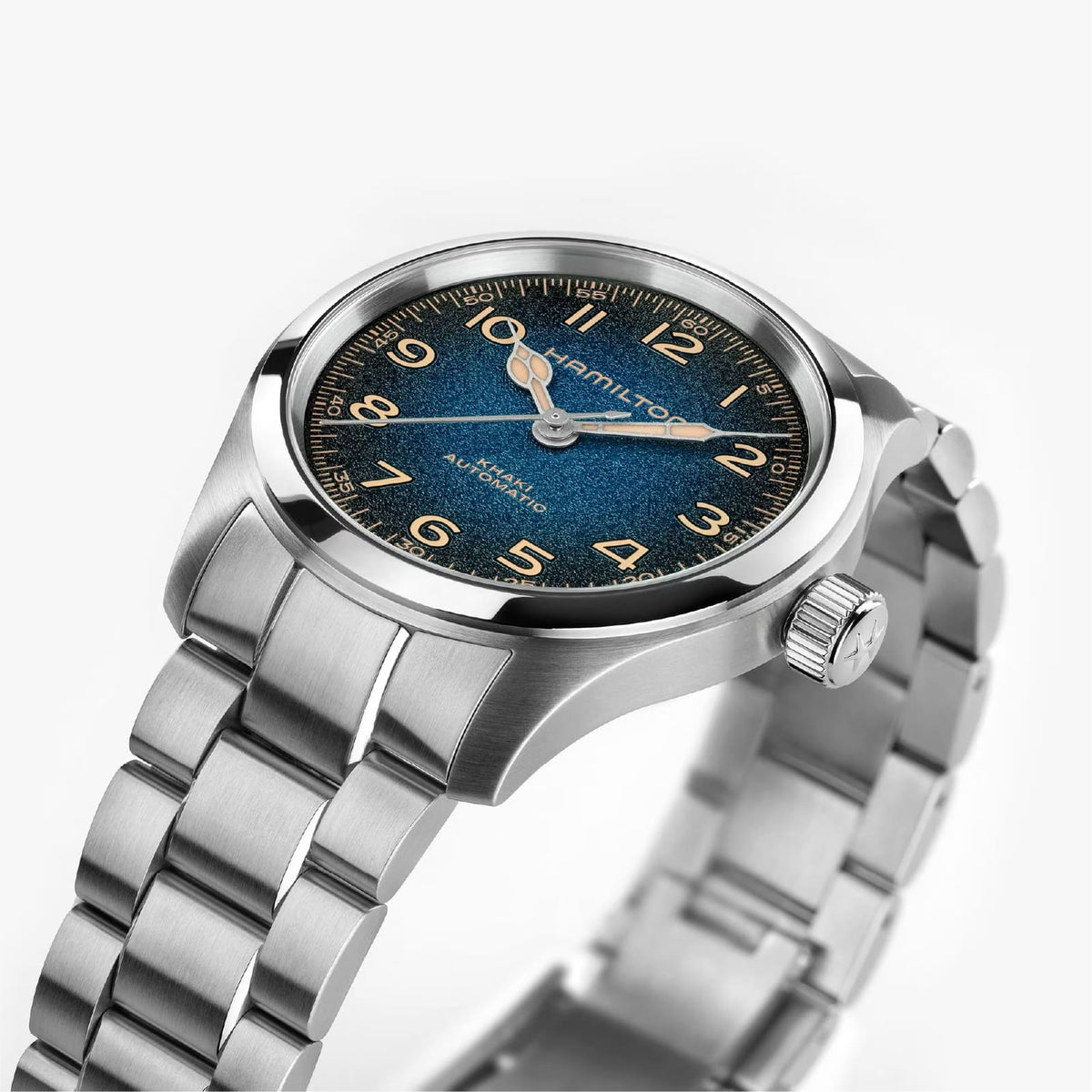 Orologio solo tempo Hamilton Khaki Field Murph in acciaio MISURA UNICA