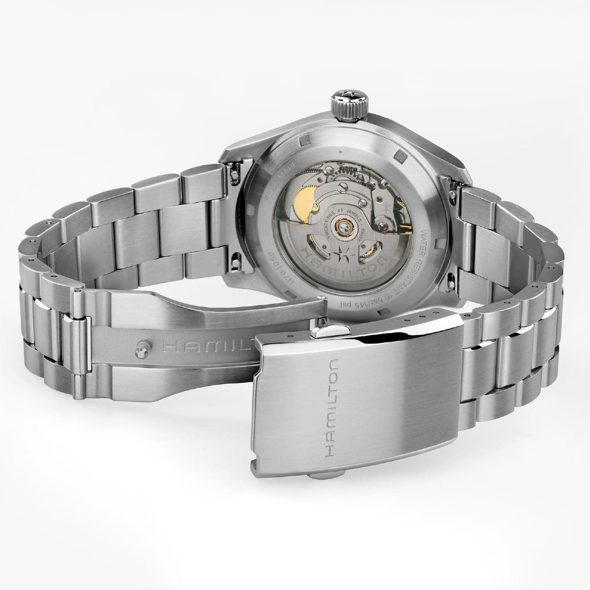 Orologio solo tempo Hamilton Khaki Field Murph in acciaio MISURA UNICA