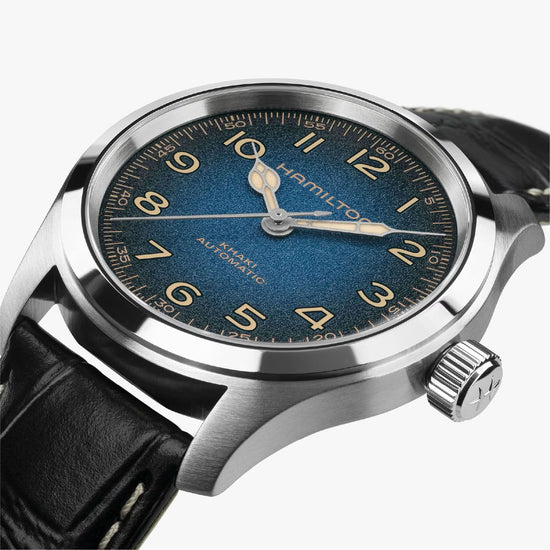 Orologio Hamilton Khaki Field Murph acciaio cinturino pelle MISURA UNICA