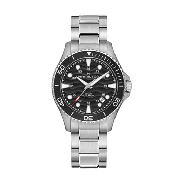 Orologio Hamilton Khaki Navy Scuba Auto 40 mm nero da uomo MISURA UNICA