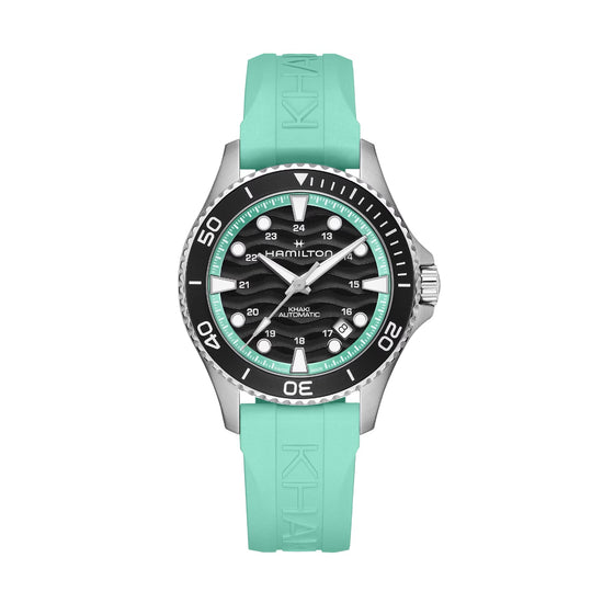 Orologio Hamilton Khaki Navy Scuba 40 mm verde acqua uomo MISURA UNICA