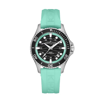 Orologio Hamilton Khaki Navy Scuba 40 mm verde acqua uomo MISURA UNICA