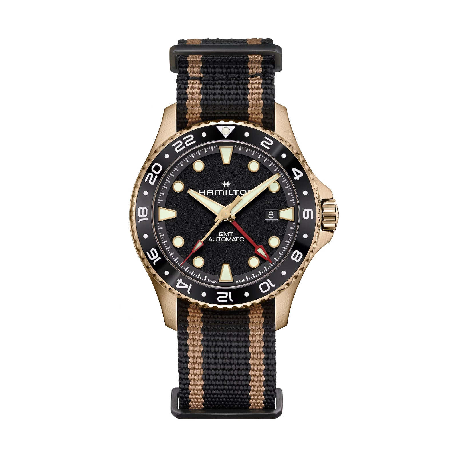 Orologio automatico Hamilton Scuba in bronzo e titanio MISURA UNICA