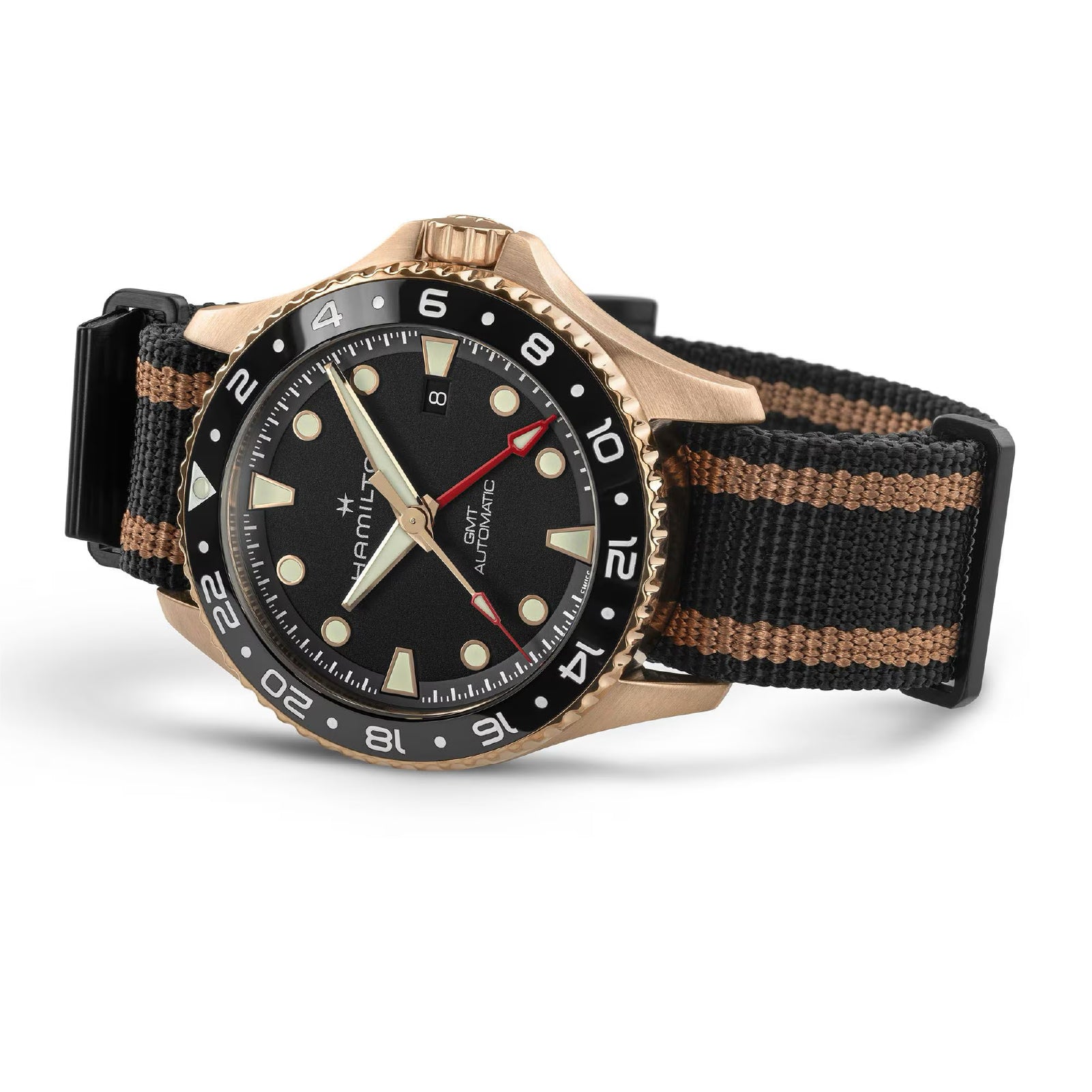 Orologio automatico Hamilton Scuba in bronzo e titanio MISURA UNICA