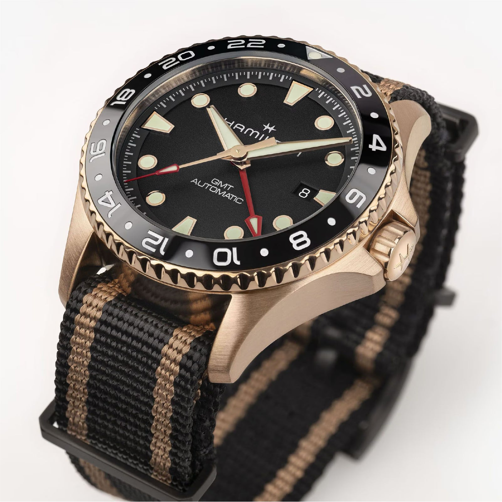 Orologio automatico Hamilton Scuba in bronzo e titanio MISURA UNICA