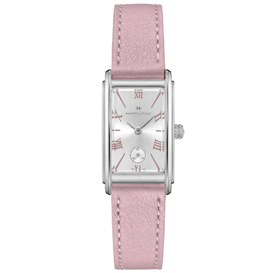 Orologio donna Hamilton American Classic acciaio pelle rosa cassa 27mm H11221853-1