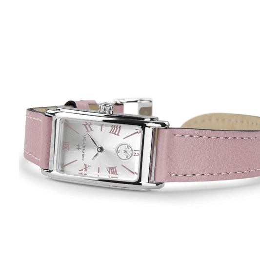 Orologio donna Hamilton American Classic acciaio pelle rosa cassa 27mm H11221853-2