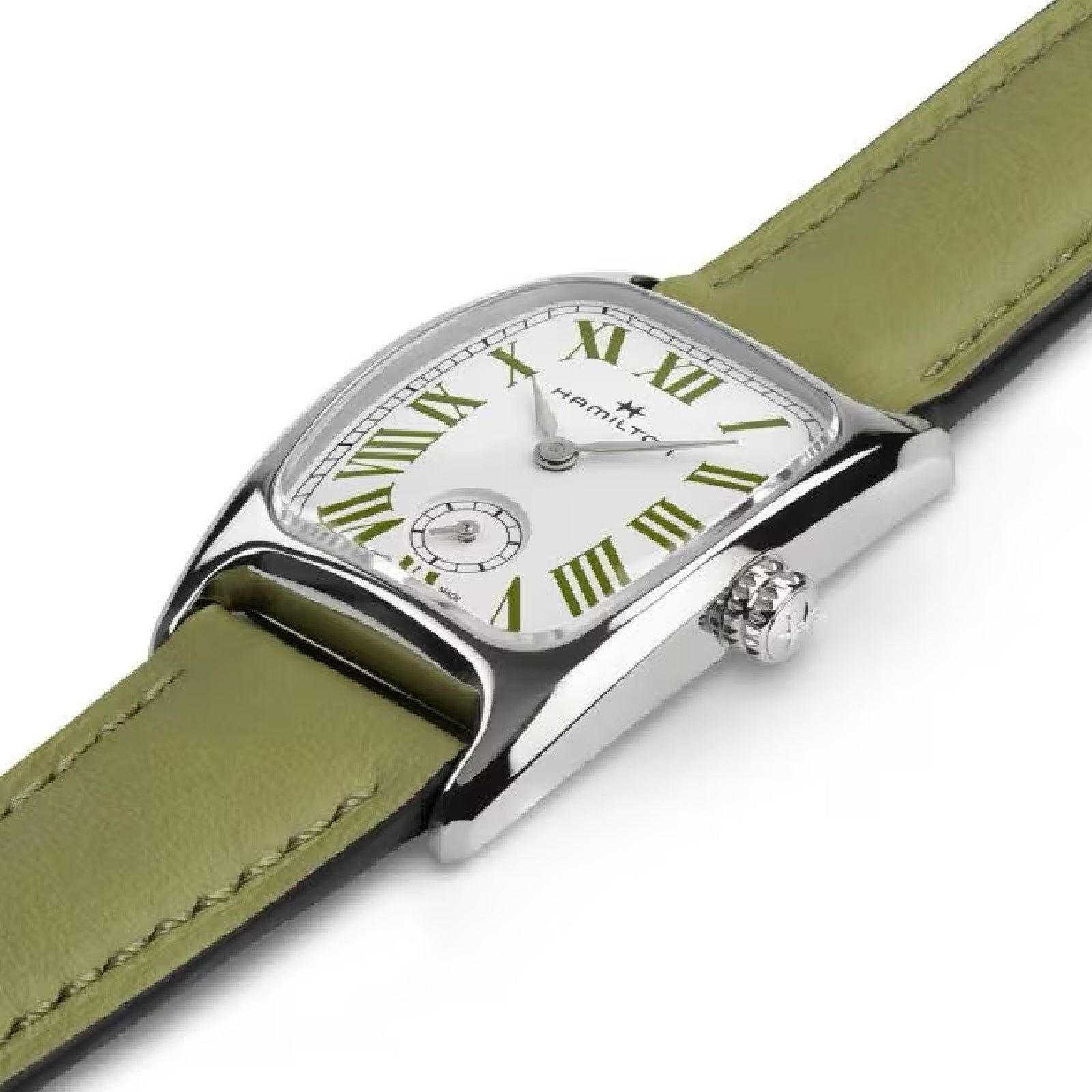 Orologio Hamilton Orologio Quadrante Rettangolare Cinturino Pelle