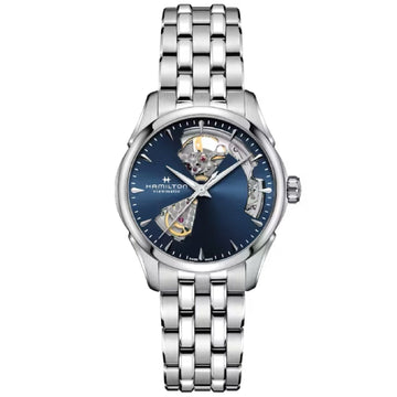 Orologio automatico donna Hamilton Jazzmaster acciaio movimento vista 36mm H32215141-1