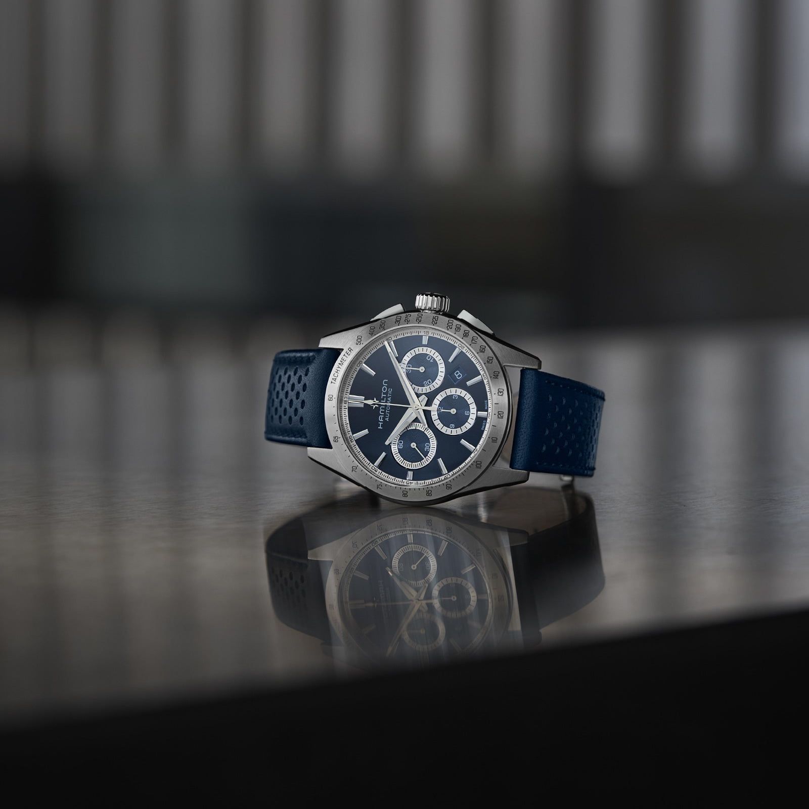 Orologio cronografo Hamilton Jazzmaster da uomo H36616640-4