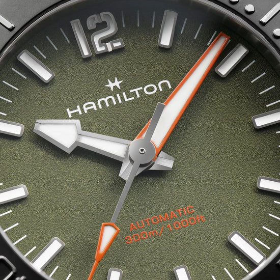 Orologio automatico Hamilton Khaki Navy da uomo H77455360-3