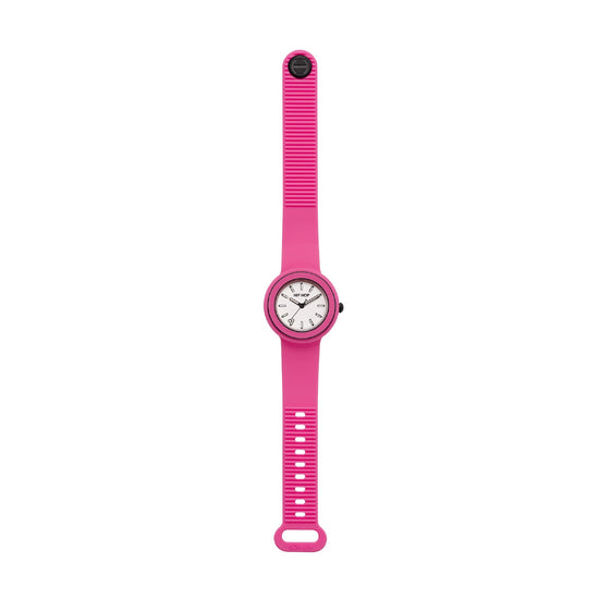 Orologio donna Hip Hop in silicone di colore bubble gum MISURA UNICA