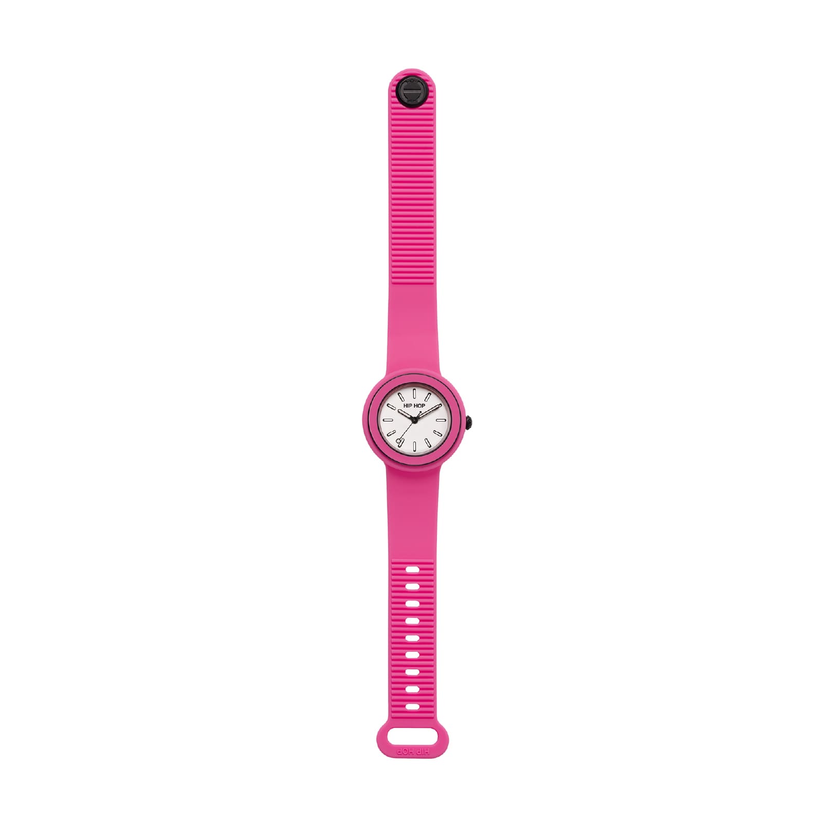 Orologio donna Hip Hop in silicone di colore bubble gum MISURA UNICA