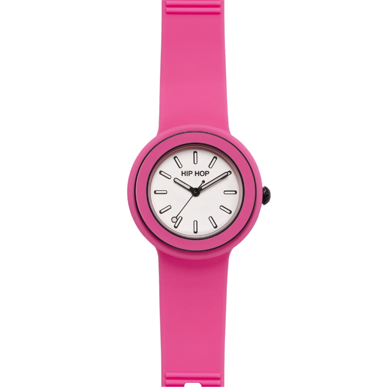 Orologio donna Hip Hop in silicone di colore bubble gum MISURA UNICA