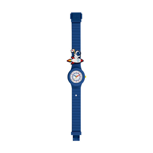 Orologio bambini solo tempo Hip Hop PINTASTIC! di colore blu