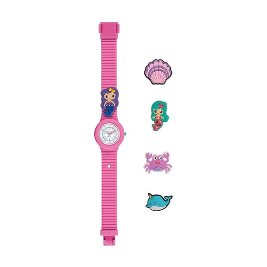Orologio bambini solo tempo Hip Hop PINTASTIC! colore fucsia