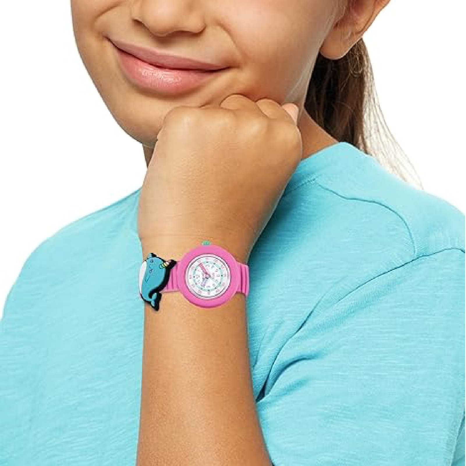 Orologio bambini solo tempo Hip Hop PINTASTIC! colore fucsia