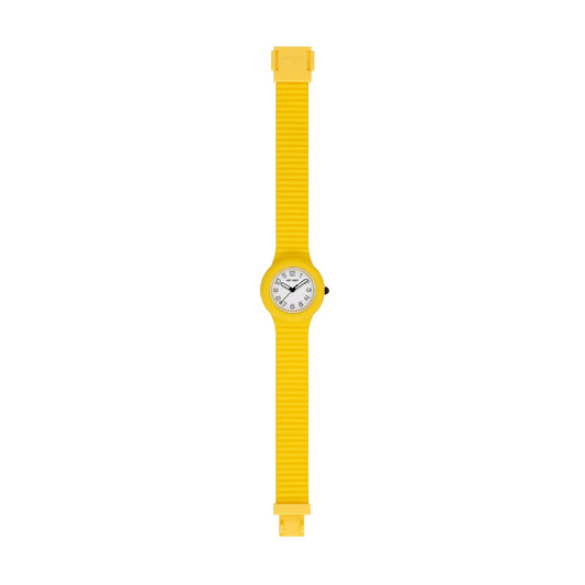 Orologio Hip Hop Numbers Collection 32 mm in silicone giallo MISURA UNICA