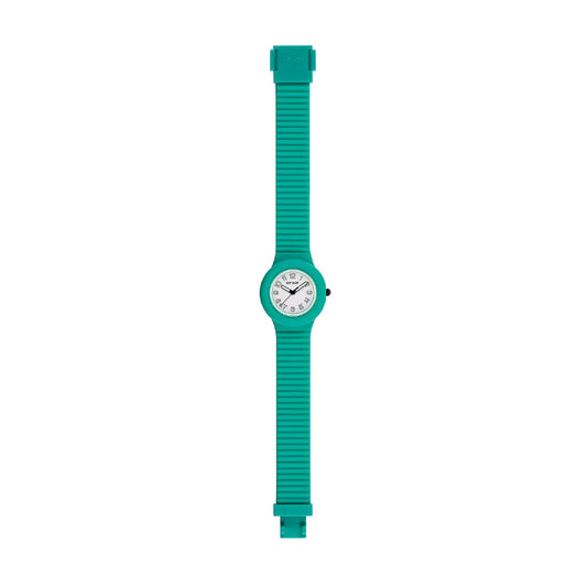 Orologio Hip Hop Numbers Collection 32 mm in silicone azzurro MISURA UNICA