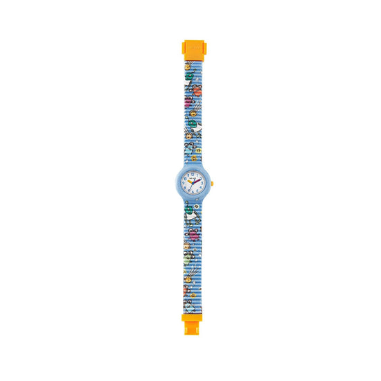 Orologio solo tempo Hip Hop Kids Fun bambino con cinturino fantasia HWU1176-2