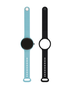 Orologio Smartwatch unisex Hip Hop Hero.Next cassa 41mm in ABS e cinturino in silicone azzurro soundwave HWU1194