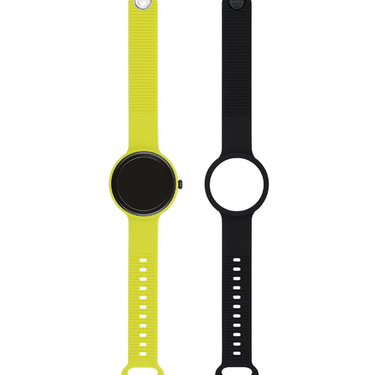 Orologio Smartwatch unisex Hip Hop Hero.Next ABS e silicone giallo 41mm HWU1195-2