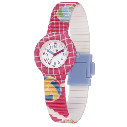 Orologio bambina Hip Hop Kids Fun cassa 28mm e tessuto con palle da pallavolo HWU1219-1
