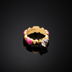 Anello Chiara Ferragni Cuoricino Neon da donna