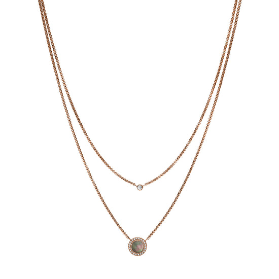 Collana Fossil Classics da donna JF02953791