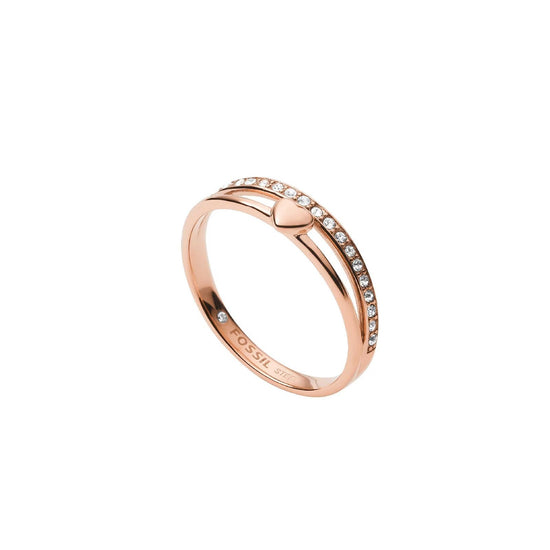 Anello Fossil Hearts To You da donna JF03460791-1